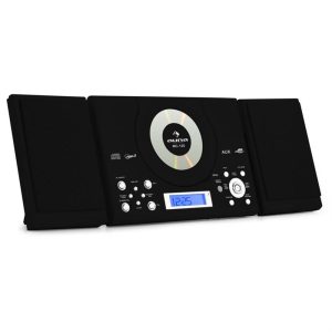 Lecteur MP3 CD USB Auna MC-120 Chaine Stéréo Hi-Fi - Black