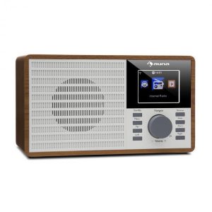 Radio Internet IR-160 Wi-Fi USB AUX UPnP 2.8 écran TFT Télécommande Marron