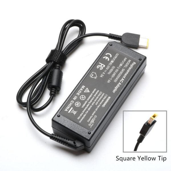 Adaptateur Chargeur de Remplacement 20V 4.5A 90W USB pour Lenovo ThinkPad