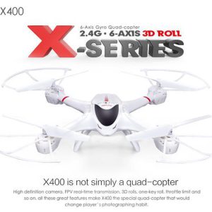 MJX X400-V2 2.4G RC Quadcopter Drone Hélicoptère WH su512