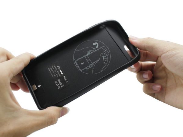 Coque Batterie  JLW-7GS-2 5000 mAh En Caoutchouc pour iPhone 7