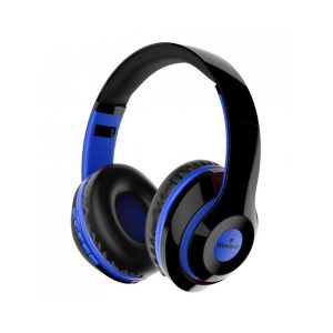 Casque Wireless AZ-02 Audio Bluetooth Sans Fil Micro Intégré Pliable Blue