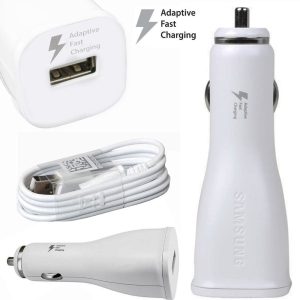 Chargeur Samsung Rapide Allume-cigare + Câble USB
