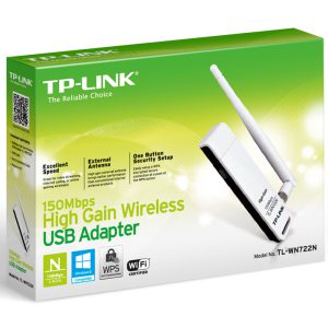 TP-Link Antenne Clé USB Wifi à gain élevé 150mbps - wn722n