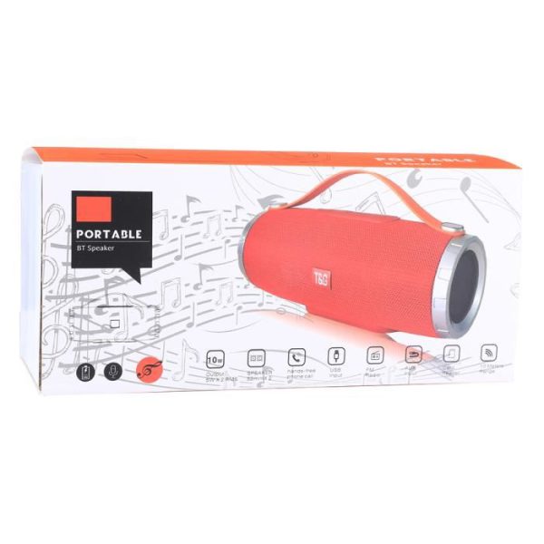 Enceintes Haut Parleur Sans Fil V4.2 T&G TG109 Portable Bluetooth
