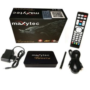 Maxytec Infinity IPTV Receiver 3D Box Android 7.1 WiFi 4K Full UHD 60fps
