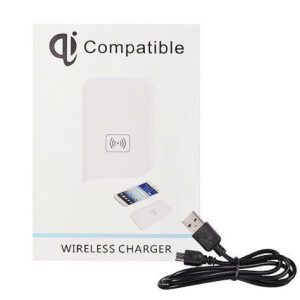 Chargeur Wireless Qi Compatible Sans-Fil Blanc