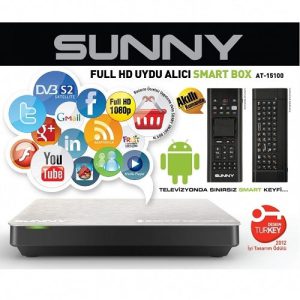 Récepteur Satellite FullHD Sunny AT-15100 SmartBox Android