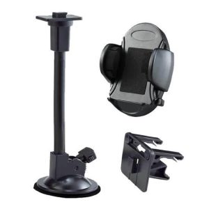 Support Voiture UNIVERSEL Exclusive Line WSM-11L Rotatif avec Ventouse pour Smartphone, GPS