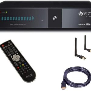 Vizyon 7700 HD Se Plus Full HDTV Récepteur Satellite LAN PVR USB